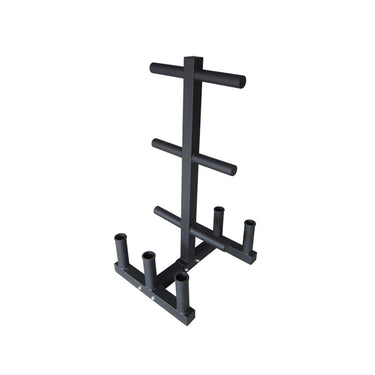 Commercial Plate Rack with Six Bar Holder - Black